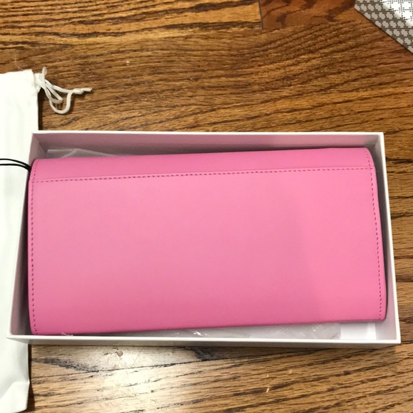 Furla Metropolis XL wallet on a chain in pink - Picture 3 of 8